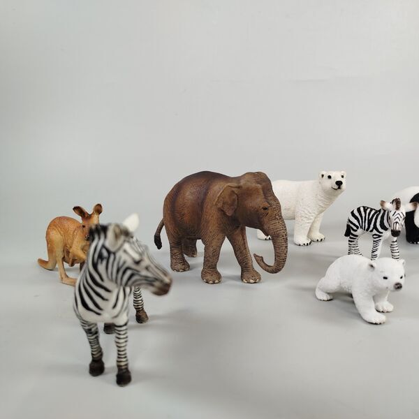 Schleich Wilde Tiere Set | 10 Figuren | mehrfarbig 2