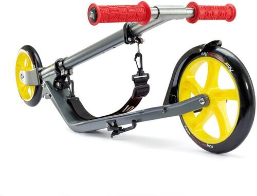 Som Ny: S'COOL flaX 8.3 Scooter | mörkgrå/gul