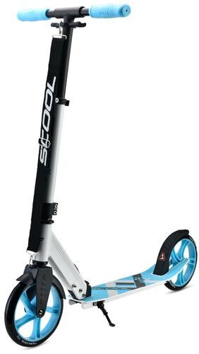 Som Ny: S'COOL flaX 8.3 Scooter | vit/ljusblå