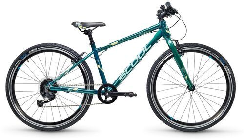 Som Ny: S'COOL liXe | 26" | 9-växlad | mörkgrön/mint | 31 cm