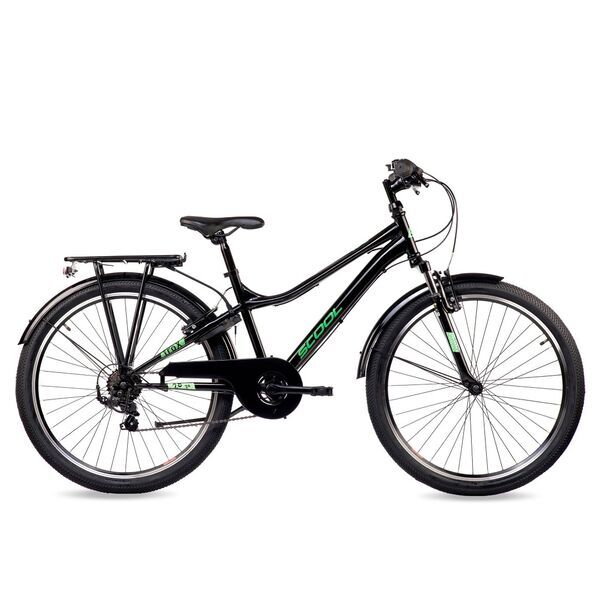 S'COOL troX | 26" | 6-Gang | black/green 1