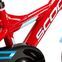 S'COOL XXlite | 12" | eénversnelling | rood/lichtblauw thumbnail 2/2