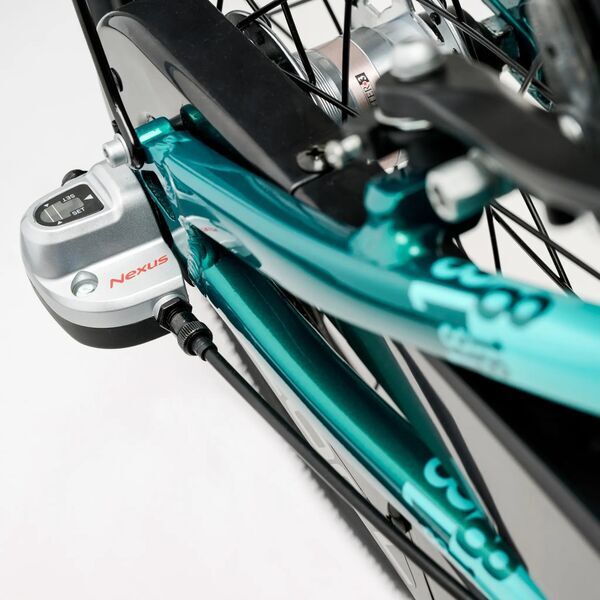 S'COOL XXlite EVO | 18" | 3-speed | dark green/mint 3