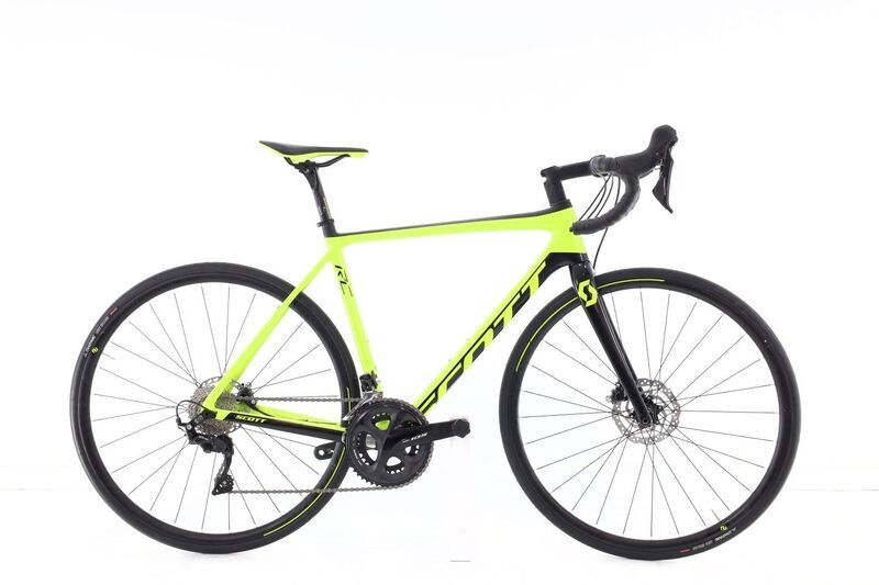 Scott Addict RC 10 (2020) | Diamant | gelb | 54 cm | M 1