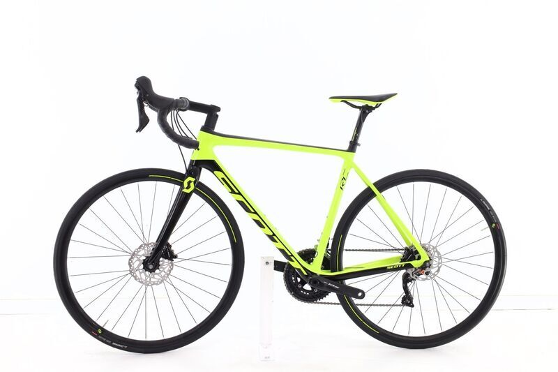 Scott Addict RC 10 (2020) | Diamant | gelb | 54 cm | M 2