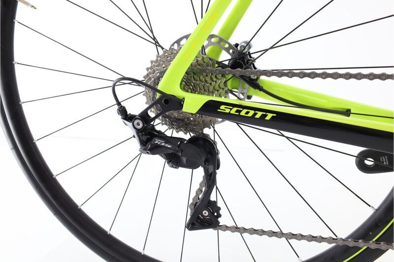 Scott Addict RC 10 (2020) | Diamant | gelb | 54 cm | M 4