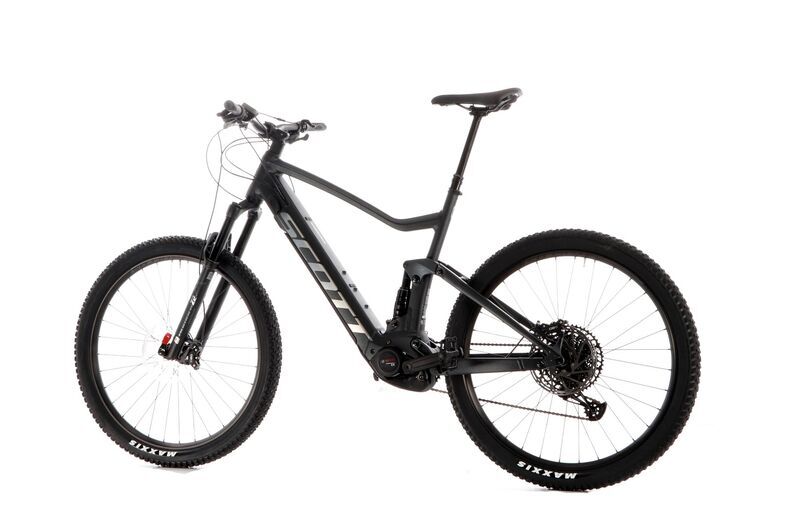 Scott Strike eRide 930 (2022) | Diamant | granit sort/børstet metal | 29 "| 49 cm | 1500 - 2000 km 3