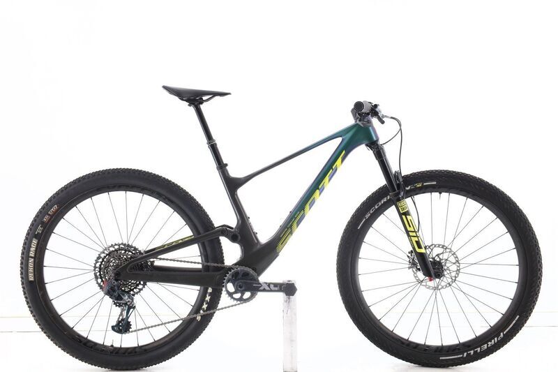 Scott Spark RC 900 World Cup (2023) | Diamant | schwarz | 29" | 43 cm | M | Sram X01 AXS | Rockshox SiD Select+ 1