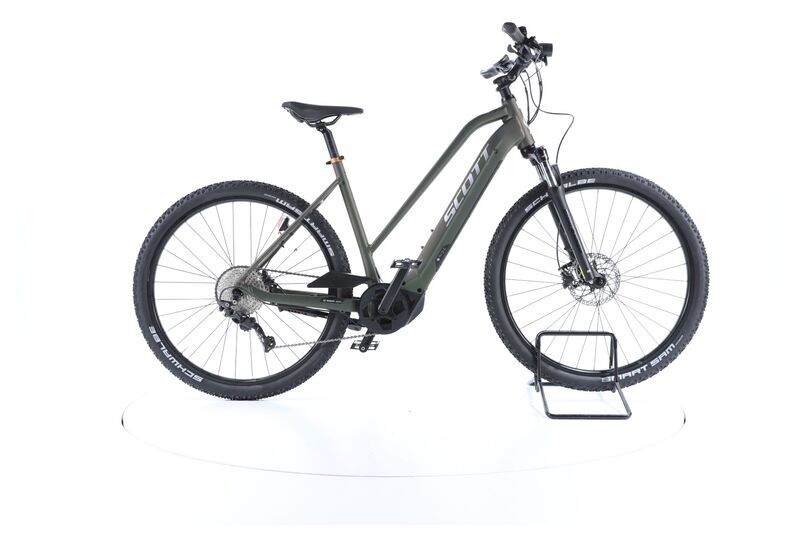 Scott Sub Cross eRide 10 (2022) | Trapez | grün | 29" | 52 cm | L | 500 - 1000 km 1