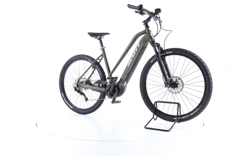 Scott Sub Cross eRide 10 (2022) | Trapez | grün | 29" | 52 cm | L | 500 - 1000 km 2