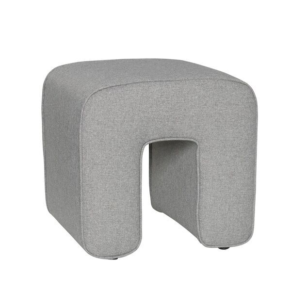 Sculpture Pouf gray | grey, image 1 of 4