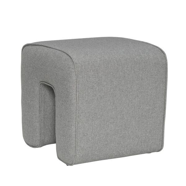 Sculpture Pouf gray | grey, image 3 of 4