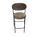 Series 430 stool velvet Taupe | Taupe, thumbnail 2 of 4