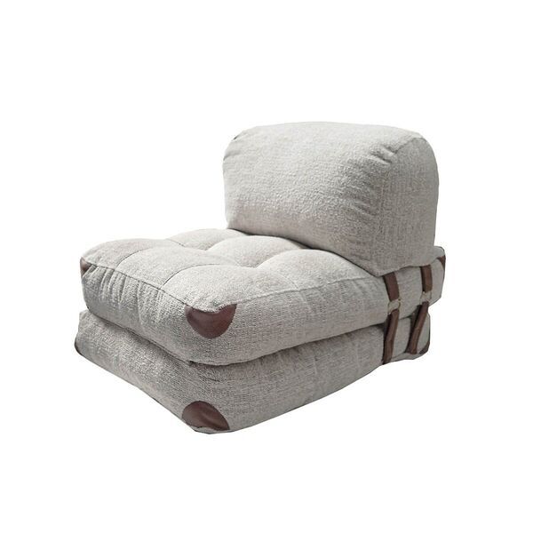 armchair with sleeping function gray | grey, image 2 of 3