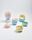 set 2x Party mini mini Schüssel Ceramic handcrafted | blue, thumbnail 2 of 4