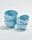 Set of 2 Party Mini Mini Handmade Ceramic Bowls | blue, thumbnail 1 of 5