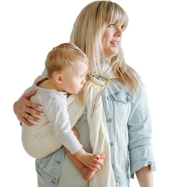 Shabany Ring Sling Tragetuch | white 3