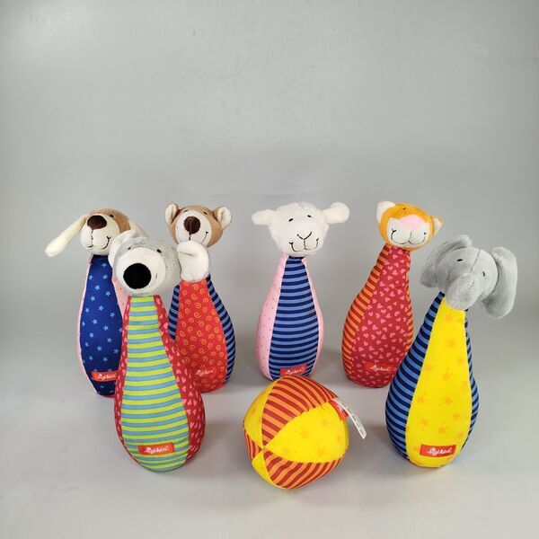 Sigikid Kegelspiel for Babys – Tiermotive | multicolored 2