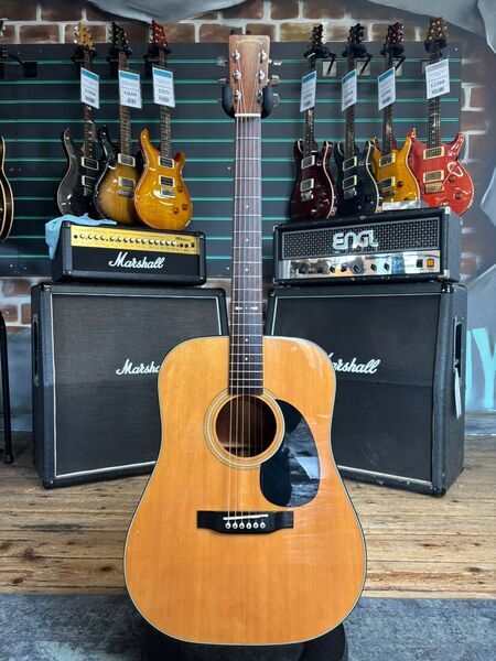 Sigma DM-4 'Marquis' Natural Gloss 1989 Dreadnought Acoustic Guitar | Natural Gloss, image 1 of 5