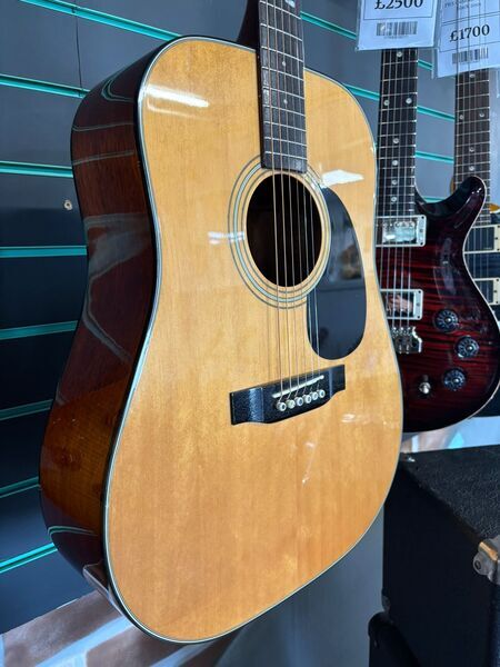 Sigma DM-4 'Marquis' Natural Gloss 1989 Dreadnought Acoustic Guitar | Natural Gloss, image 4 of 5