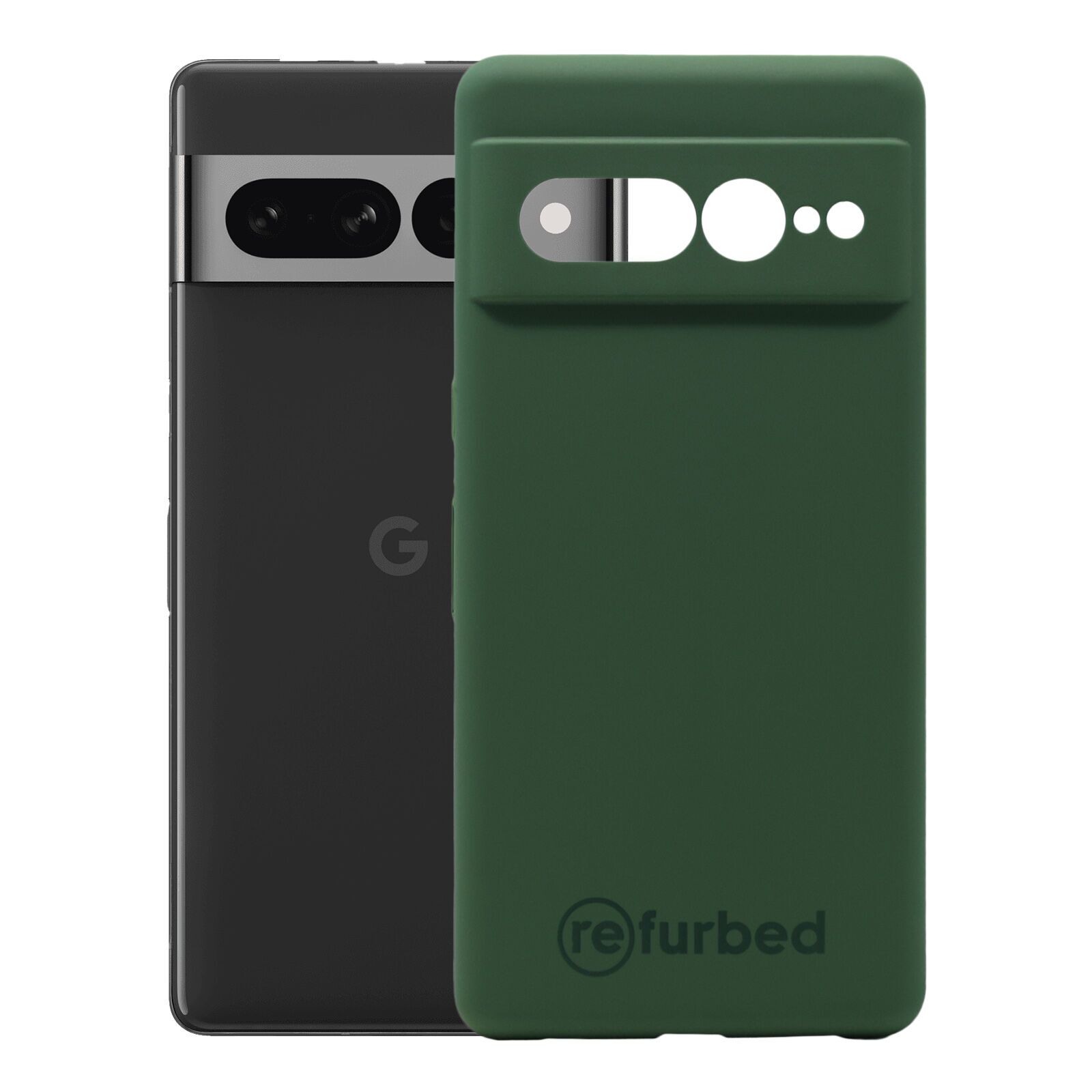 Silikon Telefonhülle Google Pixel 7 Pro grün
