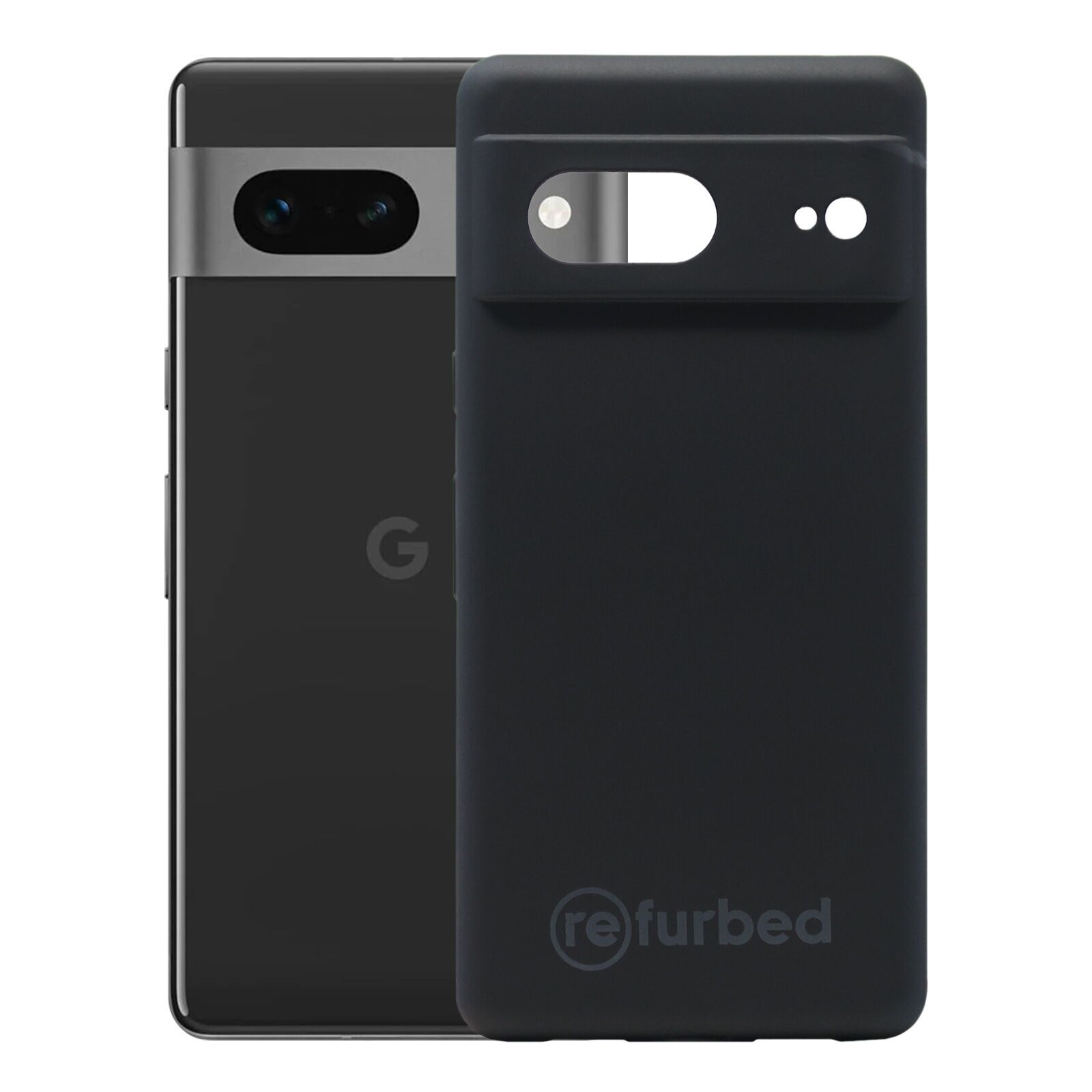 Silikon Telefonhülle Google Pixel 7 schwarz
