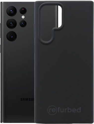 Silikon mobilskal | Samsung Galaxy S22 Ultra 5G | svart