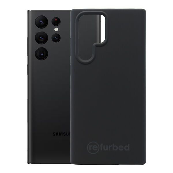 Silikon Telefonhülle | Samsung Galaxy S22 Ultra 5G | schwarz 1