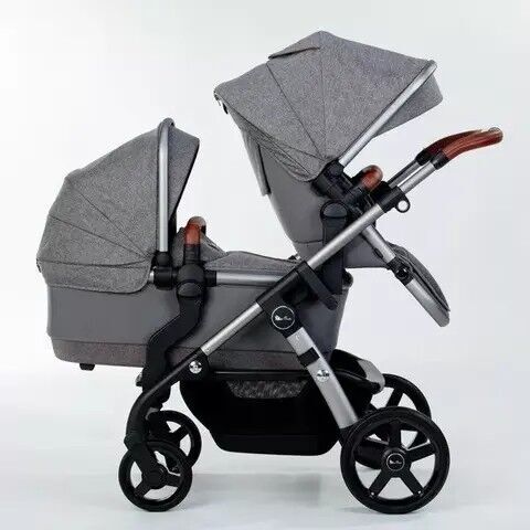 Silver Cross Wave Kombikinderwagen | grau 1