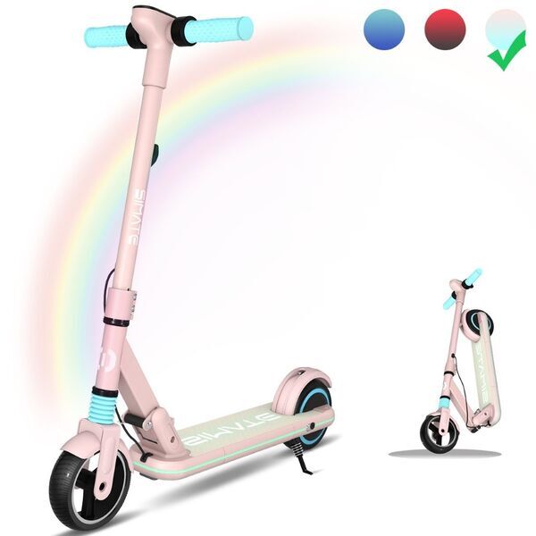 Simate S3 E-Scooter | pink | 14 km/h 1