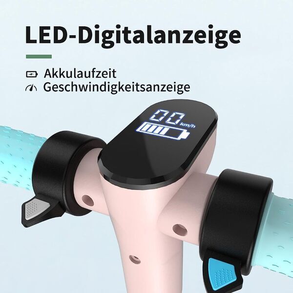 Simate S3 E-Scooter | pink | 14 km/h 2