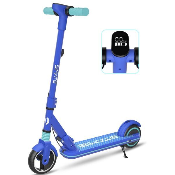 Simate S3 E-Scooter | blue | 14 km/h 4