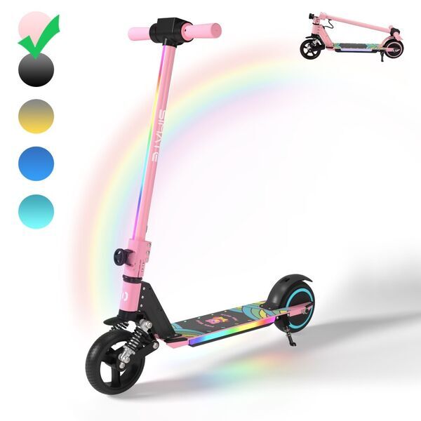 Simate S5 E-Scooter | rosa | 14 km/h 1