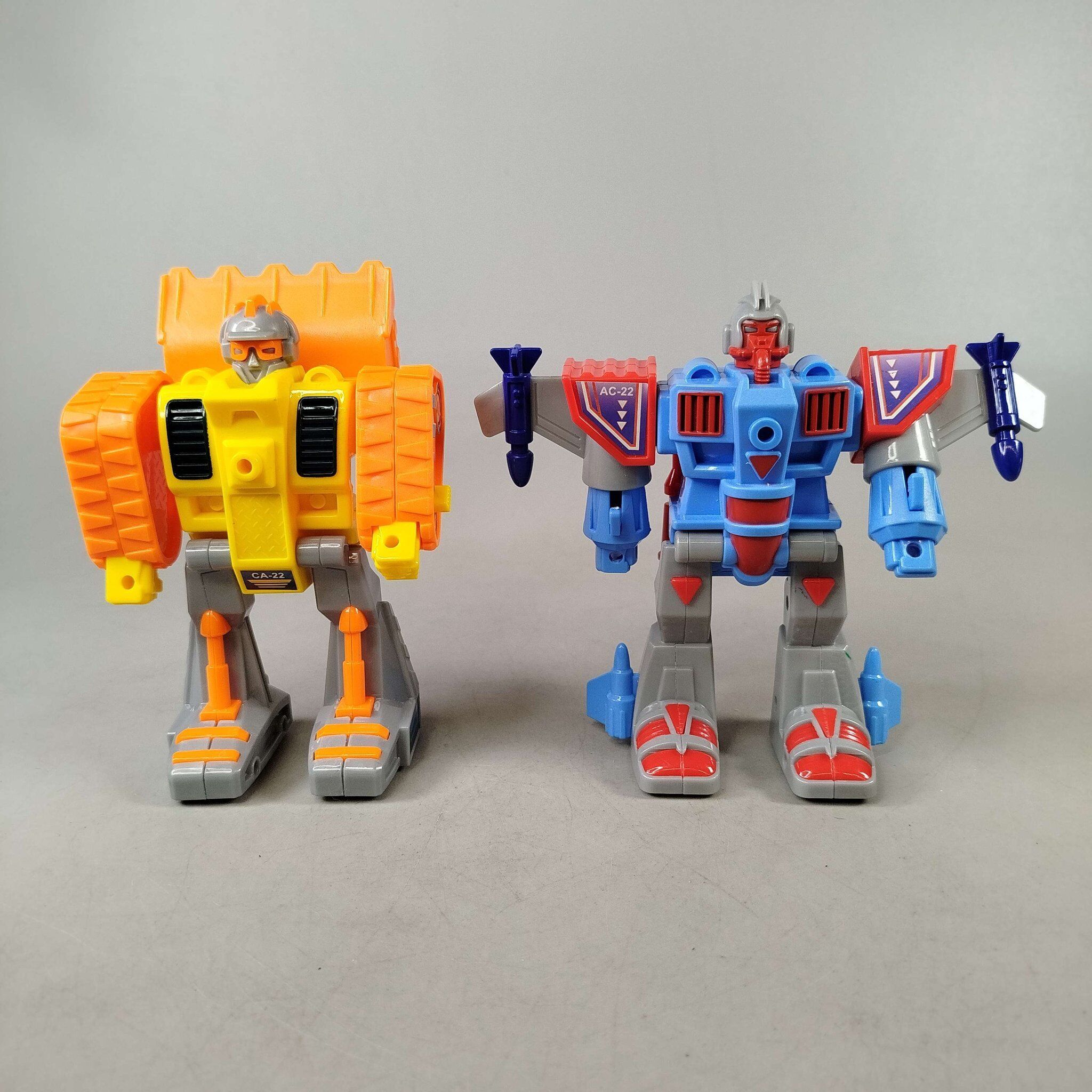 Simba Toys Bundle 2x Roboter Actionfiguren CA 22 AC 22e