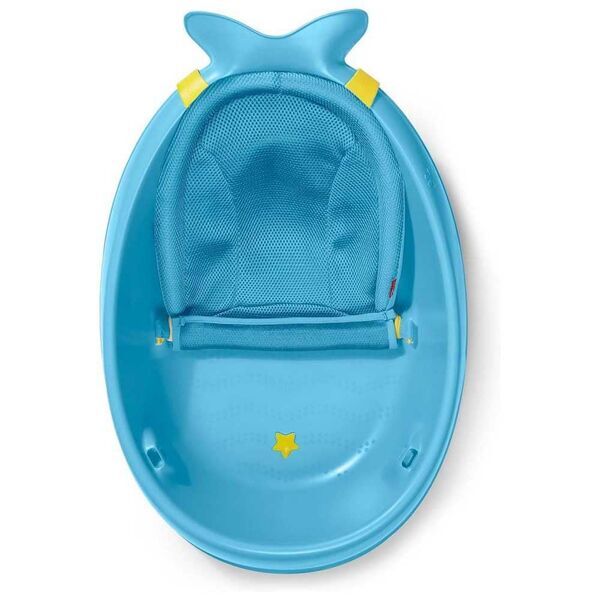 Skip Hop Moby baby bathtub 3-in-1 mit Smart Sling | blue, image 3 of 3