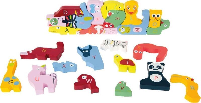 Small Foot ABC-Puzzle Educate | večbarven 2