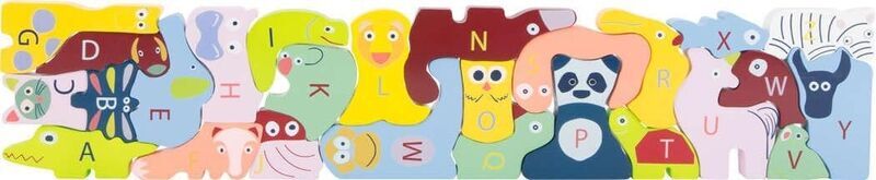 Small Foot ABC-Puzzle Educate | večbarven 3