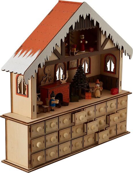 Small Foot Adventskalender Stube mit Beleuchtung | многоцветен 3