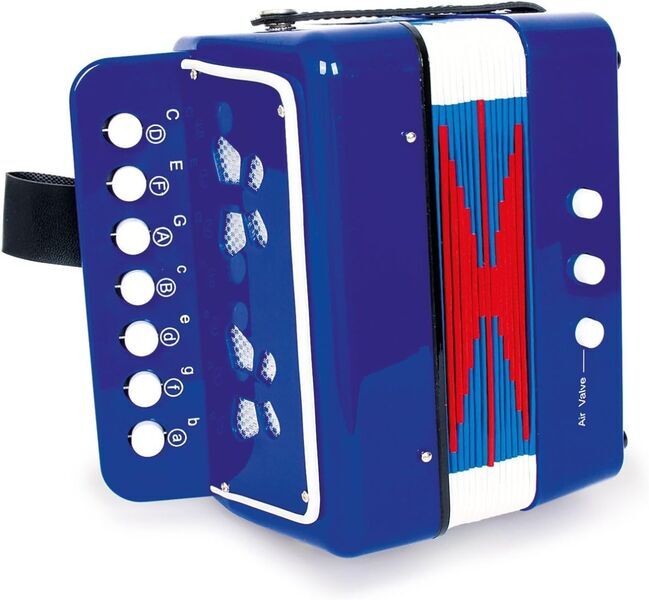 Small Foot Akkordeon | blå/röd 2