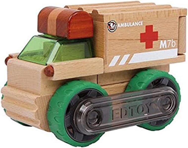 Small Foot Konstruktionsspielzeug Ambulanz | multicolored 1