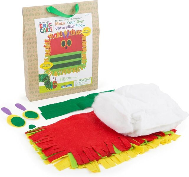 Small Foot Kissen Bastelset Raupe Nimmersatt | multicolore 1