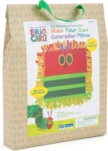 Small Foot Kissen Bastelset Raupe Nimmersatt | multicolore 2