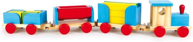 Small Foot Holzeisenbahn Bauklötze | Daudzkrāsains 1