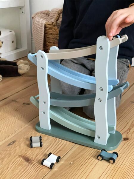 Small Foot Blaues Wunder Rennbahn | blau 2