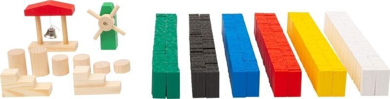 Small Foot Domino Rallye | večbarven 3