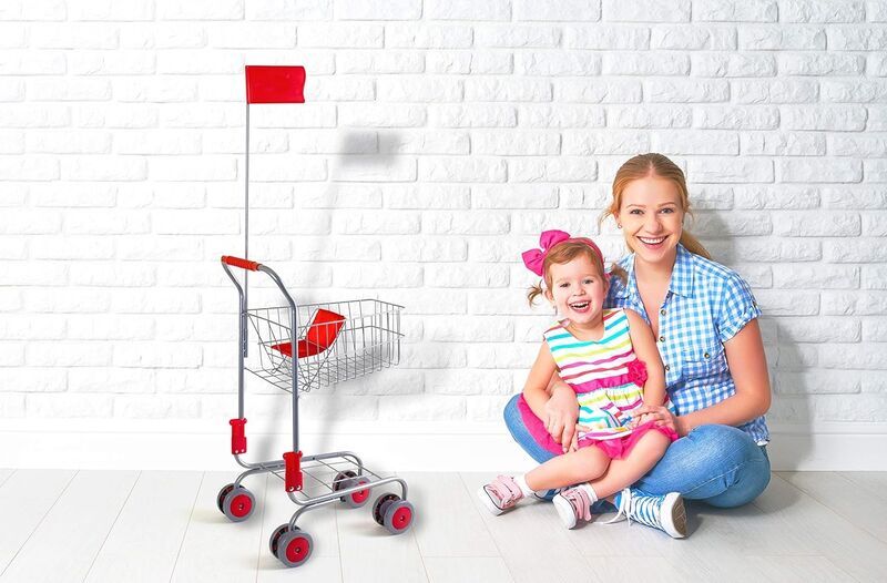 Small Foot Einkaufswagen | silver 2