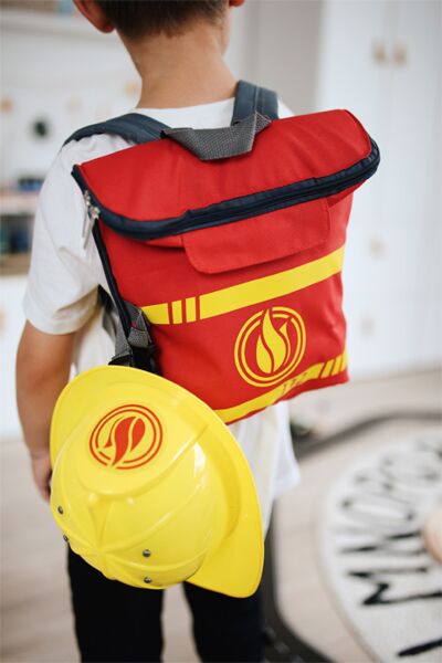 Small Foot Feuerwehrrucksack | rot 2