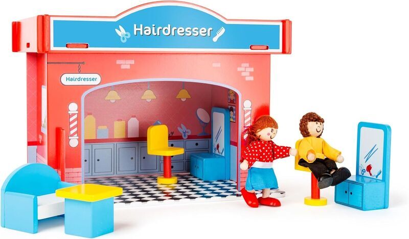 Small Foot Spielhaus Friseursalon | Daudzkrāsains 1