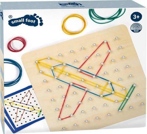 Small Foot Geoboard | multicolored 3