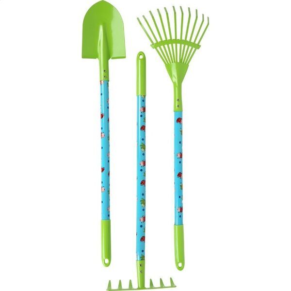 Small Foot Großes Gartenset mit Schubkarre | mehrfarbig 2